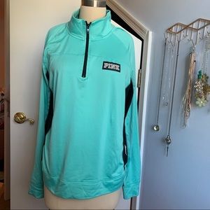 VS PINK quarter zip